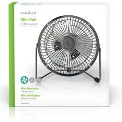 Ventilatoren Nedis FNDK1GM15 Mini-Ventilator (15cm) Tischventilator Stahlgrau -Haustechnik Verkäufe 008ed345 bd87 49d6 8c7e efe0770ba9ca 600x600