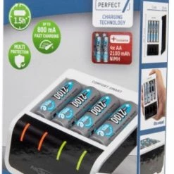 Akku-Ladegeräte Ansmann Comfort Smart Ladegerät Inkl. 4x AA 2.100 MAh Akkus Schwarz/weiß -Haustechnik Verkäufe 031519f1 ad1c 4d94 98c1 a36936c6a0c5 600x600