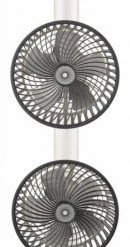 Ventilatoren Unold 86790 Standventilator 360° Weiß/grau