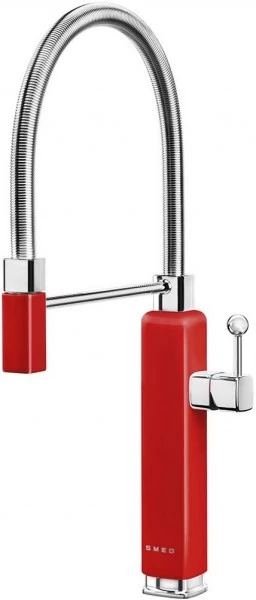 Armaturen Smeg MDF50RD Armatur Rot 3 Armaturen Smeg MDF50RD Armatur Rot