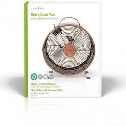 Ventilatoren Nedis FNCL10CO20 Retro (25cm) Tischventilator Kupfer -Haustechnik Verkäufe 0bbb9c02 453c 4327 967b d9132e73eca8 600x600