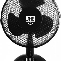 Ventilatoren SHE SHE-23TI1902 Tischventilator Schwarz
