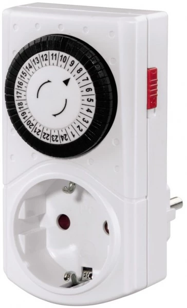 Zeitschaltuhren Hama Mechanische Tages-Zeitschaltuhr Min 3 Zeitschaltuhren Hama Mechanische Tages-Zeitschaltuhr Min