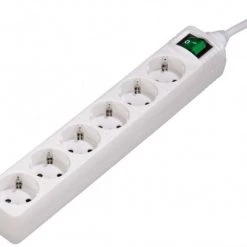 Steckdosen, Kabel Hama Steckdosenleiste 6-fach (1,4 M) Weiß
