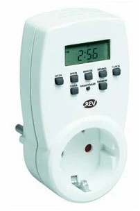 Zeitschaltuhren REV Zeitschaltuhr Digital Weiß 3 Zeitschaltuhren REV Zeitschaltuhr Digital Weiß