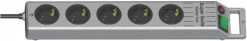 Steckdosen, Kabel Brennenstuhl BN-SPB120 Steckdosenverl. (2,5m) 5-fach Super-Solid Silber