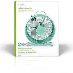 Ventilatoren Nedis FNCL10TQ20 Retro (25cm) Tischventilator Türkis -Haustechnik Verkäufe 3b6f1ba8 6e2d 4044 bc2a f6e5ed529767 600x600