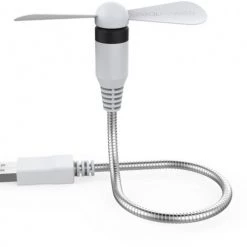 Ventilatoren RealPower Mini USB Fan USB-Ventilator Weiß