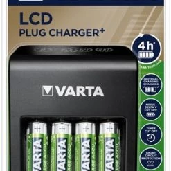 Akku-Ladegeräte Varta LCD Plug Charger+ Akku-Ladegerät
