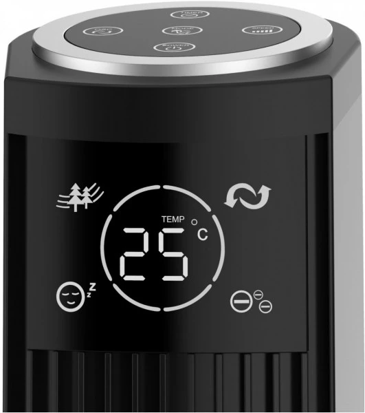 Ventilatoren SHE SHE121TU2002F Turmventilator Schwarz 5 Ventilatoren SHE SHE121TU2002F Turmventilator Schwarz – Bild 3