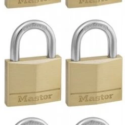 Vorhängeschlösser Master Lock Vorhängeschloss 22mm 6St.