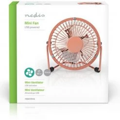 Ventilatoren Nedis FNDK1PK10 Mini-Ventilator (10cm) Tischventilator Retro-rosa -Haustechnik Verkäufe 584876aa 7dc3 4486 8d01 69cc1feb9f4a 600x600