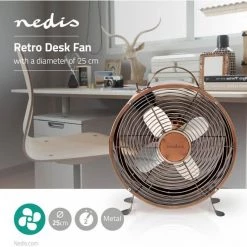 Ventilatoren Nedis FNCL10CO20 Retro (25cm) Tischventilator Kupfer -Haustechnik Verkäufe 5a3b5946 2cdc 44e7 867d 00b1ff851968 600x600