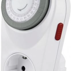 Zeitschaltuhren Hama Mechanische Zeitschaltuhr Curved Weiss