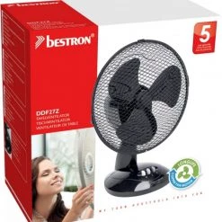 Ventilatoren Bestron DDF 27 Z Tischventilator Schwarz -Haustechnik Verkäufe 66a30d29 5183 4fc9 8adc 015109c1f1ef 600x600