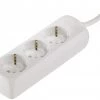 Steckdosen, Kabel Hama Steckdosenleiste 3-fach (1,4 M) Weiß