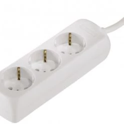Steckdosen, Kabel Hama Steckdosenleiste 3-fach (1,4 M) Weiß