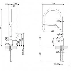 Armaturen Smeg MID20MN Mischbatterien Schwarz Matt -Haustechnik Verkäufe 6f0ac5e7 1f55 4b3c 8642 6268ae64b174 600x600