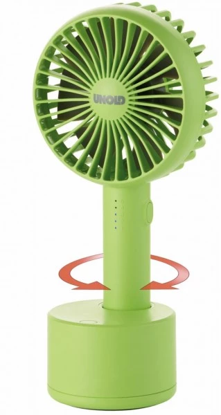 Ventilatoren Unold 86636 Handventilator Breezy Swing Grün 5 Ventilatoren Unold 86636 Handventilator Breezy Swing Grün – Bild 3