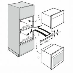 Einbauzubehör Haushaltsgeräte Miele HKL 60 EDST/CLST Kombileiste Einbau-Zubehör Edelstahl/cleansteel -Haustechnik Verkäufe 76529677 5b56 4214 920d 0201d8915ea7 600x600 1