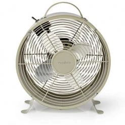 Ventilatoren Nedis FNCL10GY20 Retro (25cm) Tischventilator Grau