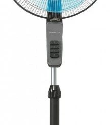 Ventilatoren Rowenta VU 4110 Essential Standventilator Schwarz/silber