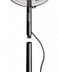 Ventilatoren Unold 86825 Standventilator Silverline Schwarz/silber