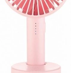 Ventilatoren Unold 86634 Handventilator Breezy Swing Pink