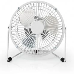Ventilatoren Nedis FNDK1WT15 Mini-Ventilator (15cm) Tischventilator Weiß