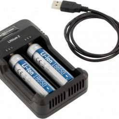 Akku-Ladegeräte Ansmann Lithium 2 Akku-Ladegerät Schwarz