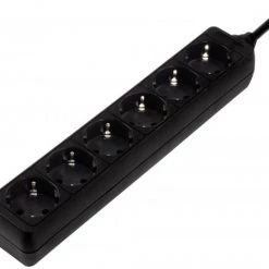 Steckdosen, Kabel Hama Steckdosenleiste 6-fach (1,4 M) Schwarz