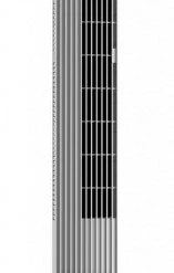 Ventilatoren SHE SHE121TU2001F Turmventilator Weiß