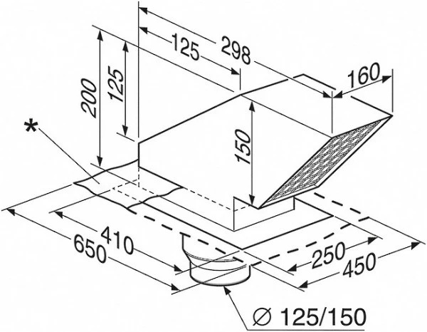 Einbauzubehör Haushaltsgeräte Miele DDF 125 Dachdurchführung Einbau-Zubehör Edelstahl 4 Einbauzubehör Haushaltsgeräte Miele DDF 125 Dachdurchführung Einbau-Zubehör Edelstahl – Bild 2