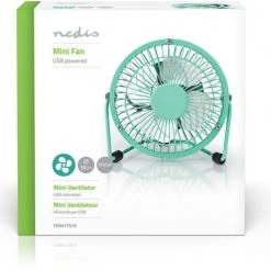Ventilatoren Nedis FNDK1TQ10 Mini-Ventilator (10cm) Tischventilator Türkis -Haustechnik Verkäufe a71e4f53 e785 4f31 86dc c8a720974ff9 600x600