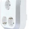 Steckdosen, Kabel REV 3-fach MultiPower Steckdosenerw. Weiß/grau