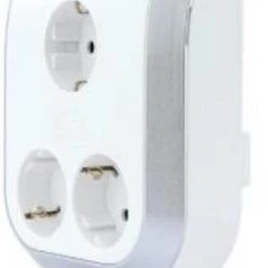 Steckdosen, Kabel REV 3-fach MultiPower Steckdosenerw. Weiß/grau