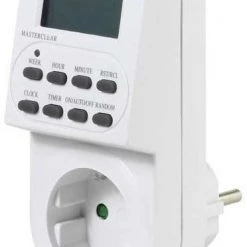 Zeitschaltuhren Vivanco DT 1 Zeitschaltuhr Weiß