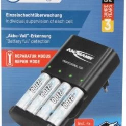 Akku-Ladegeräte Ansmann Professional 500 Akku-Ladegerät Inkl. 4x AA 2100mAh NiMH -Haustechnik Verkäufe bfe9ccfd 0423 442e a4d7 7ea11ed384ef 600x600