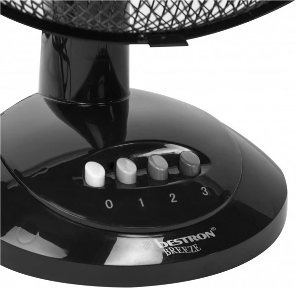 Ventilatoren Bestron DDF 35 Z Tischventilator Schwarz 6 Ventilatoren Bestron DDF 35 Z Tischventilator Schwarz – Bild 4