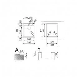 Armaturen Smeg VR12S34RS Spüle Edelstahl -Haustechnik Verkäufe c60c1f72 2288 4542 b2f5 ec27f1de44a7 600x600