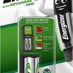 Akku-Ladegeräte Energizer Mini Charger Akku-Ladegerät Inkl. 2x AA 2000 MAh