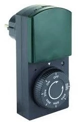 Zeitschaltuhren REV Dämmerungs-Zeitschaltuhr/Countdown Schwarz/grün