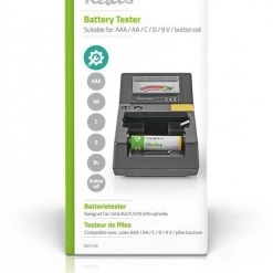 Batterie-Tester Nedis BATE110 Batterietester -Haustechnik Verkäufe ec2f8b9c 493a 4821 9d5b f0d42806e532 600x600