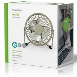 Ventilatoren Nedis FNDK1GY10 Mini-Ventilator (10cm) Tischventilator Grau -Haustechnik Verkäufe f08912fc 4a35 4626 88dd 6048c045ed10 600x600